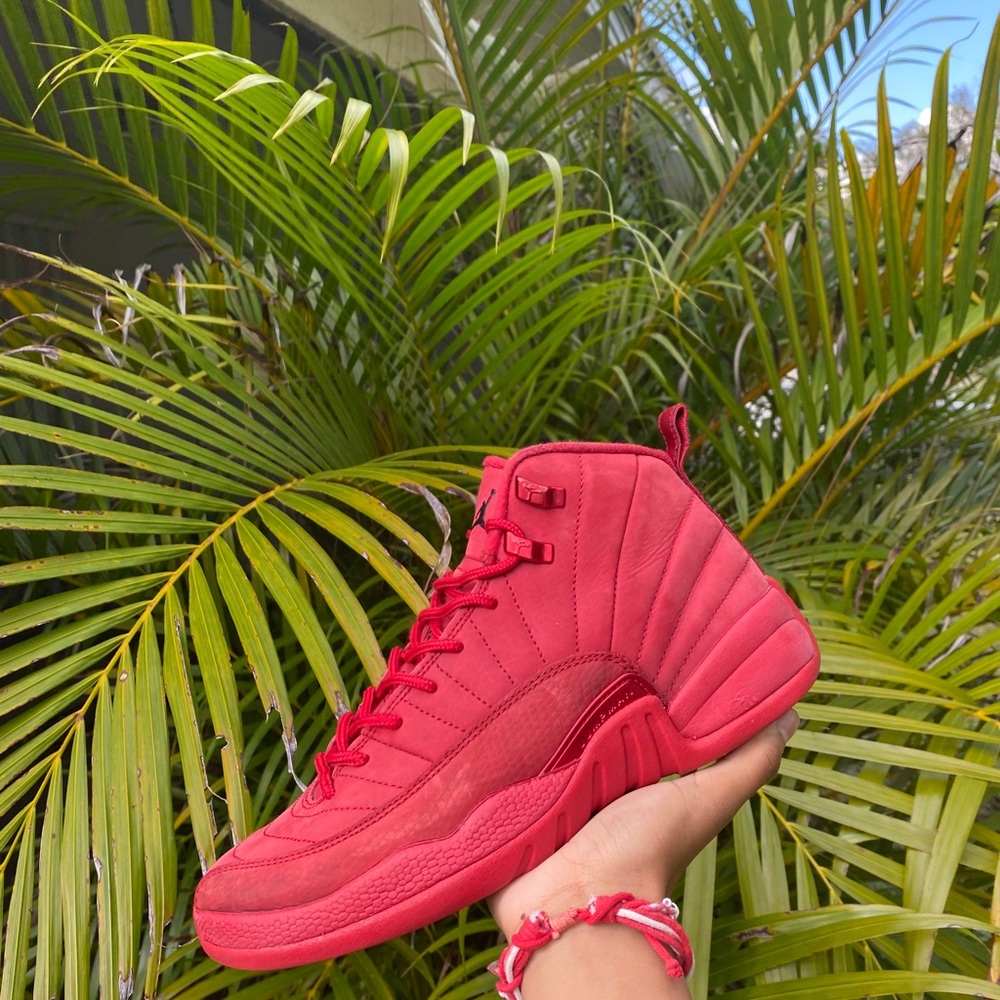 Jordan Athletic Shoes in Vibrant Red